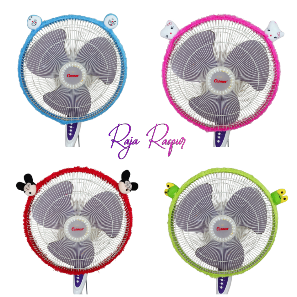 Bando kipas angin karakter sarung cover kipas