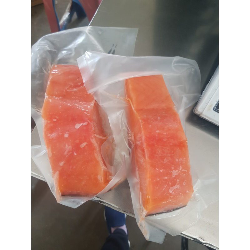 

salmon steak