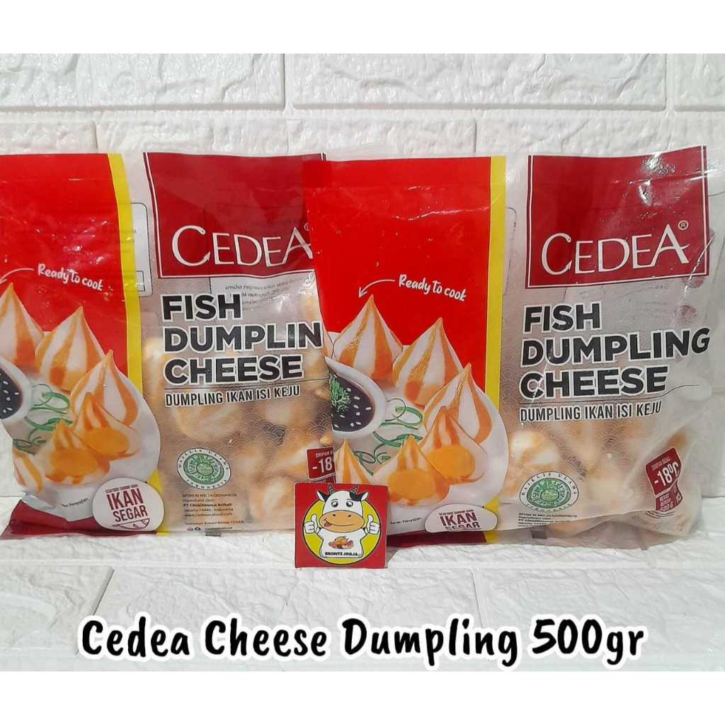 

CEDEA FISH DUMPLING CHEESE 500GR - FROZEN FOOD - BRONTZ JOGJA