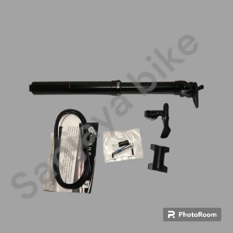 Tiang Sadel Adjustable Seatpost 30.9 Dropper EXA Form 900i Travel 125mm Panjang 395mm