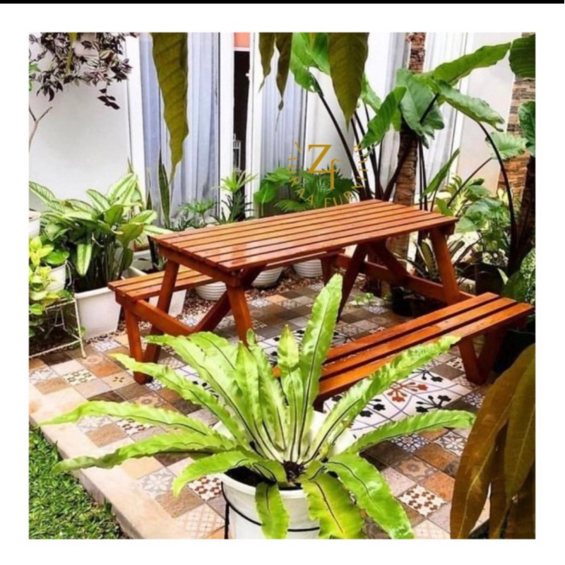 bangku lipat jati - bangku taman jati - bangku serbaguna kayu jati murah
