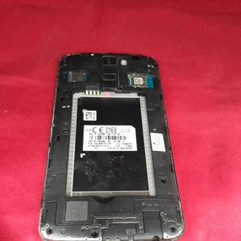 LG K10 K430 D MESIN NORMAL MINUS LCD TESTED