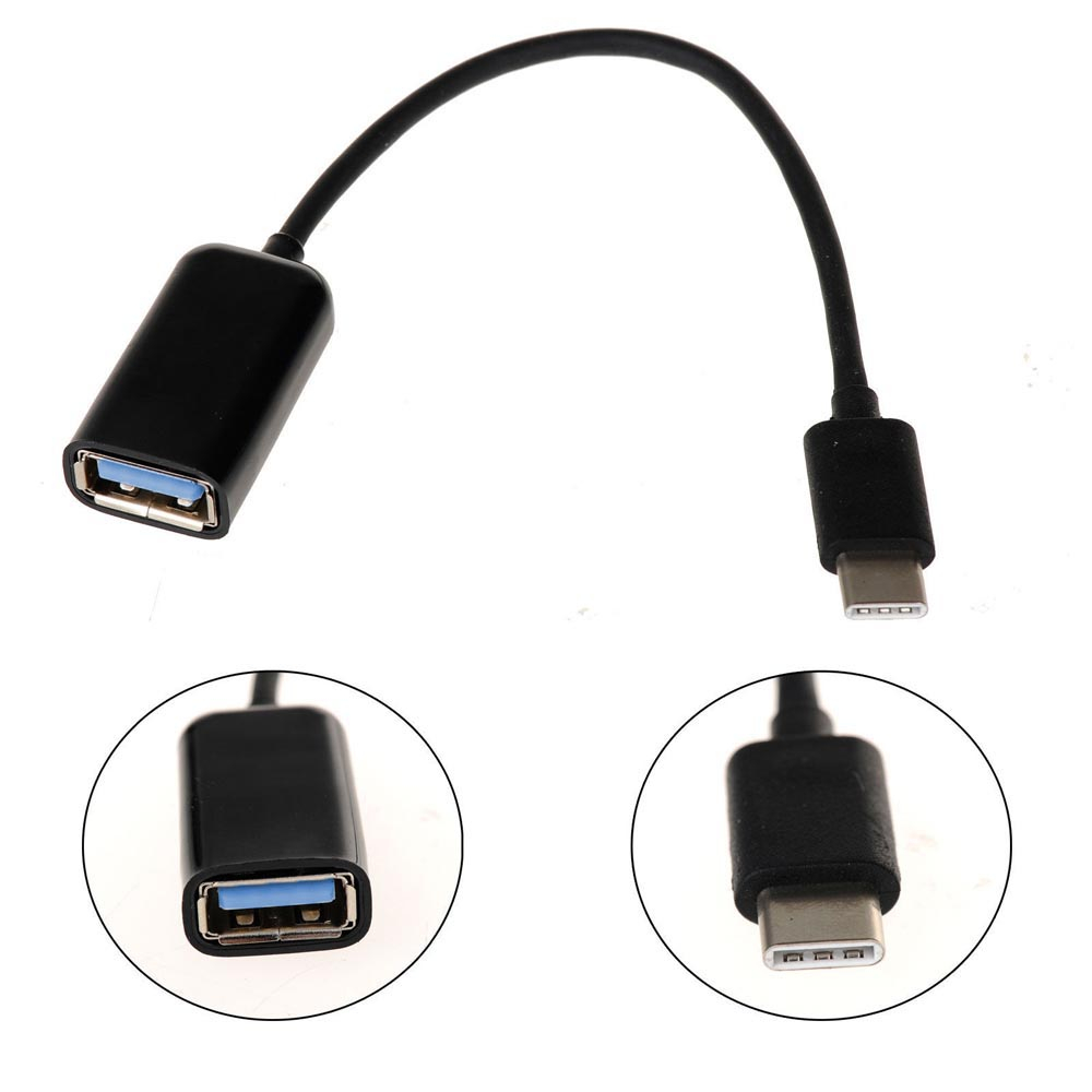 USB OTG Type C / Kabel OTG tipe Micro USB Multifungsi