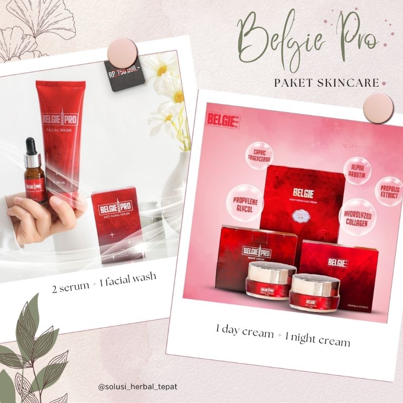 BELGIE PRO Skincare Paket