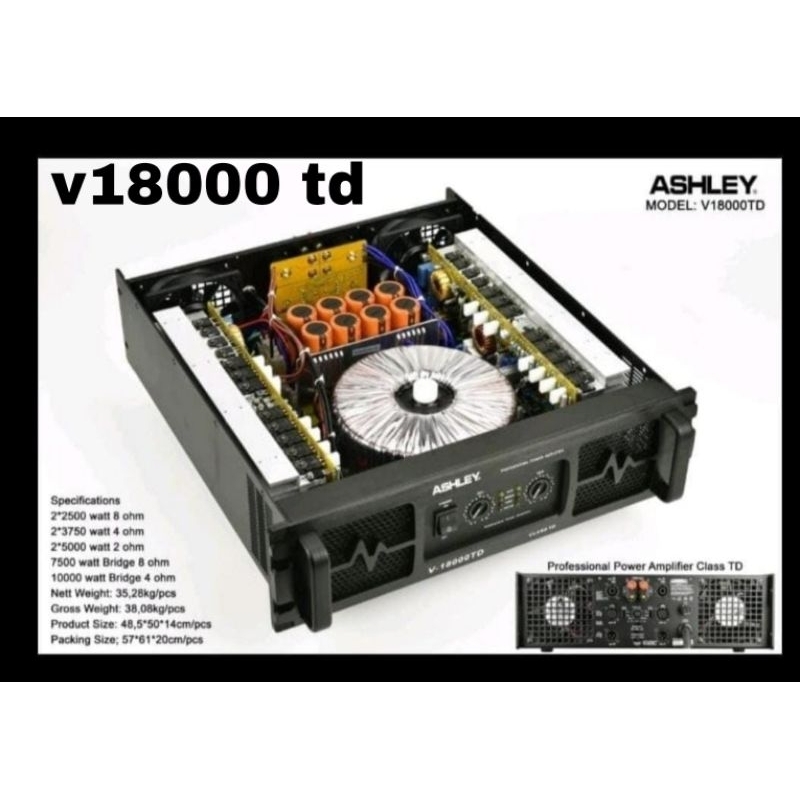 Power Ashley V18000TD Clash TD ASHLEY V18000TD Ashley
