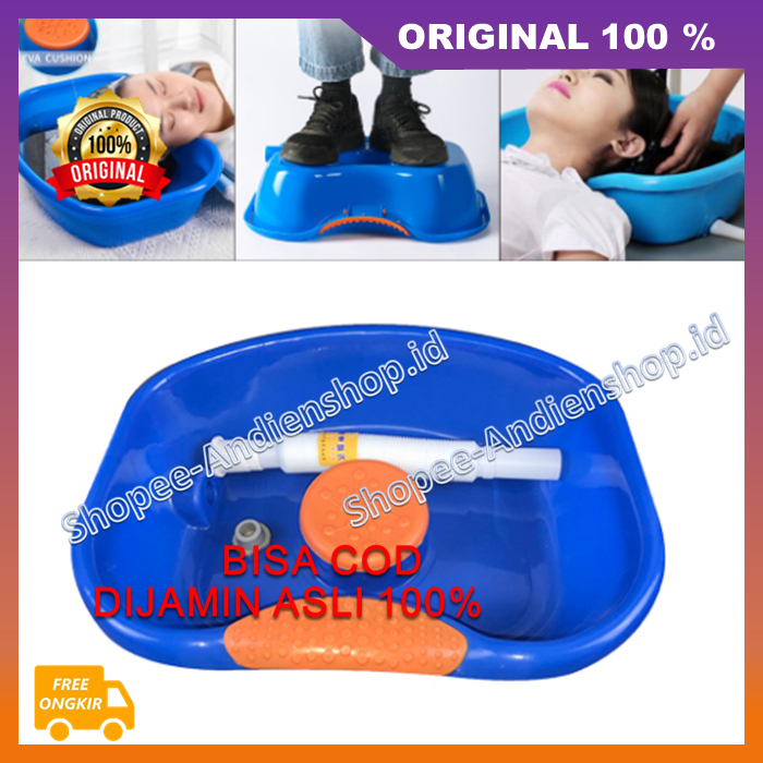 Baskom Keramas Portable Tempat Keramas Portable Wadah Cuci Rambut Wasbak Keramas Orang Sakit lansia 