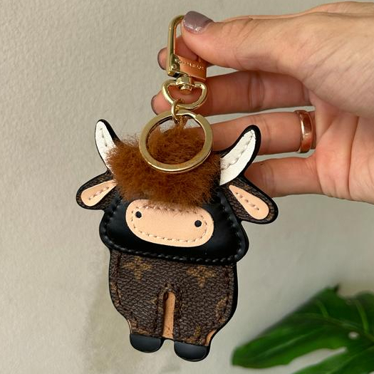 LV Bag Charm Keychain CNY Zodiak import premium with box
