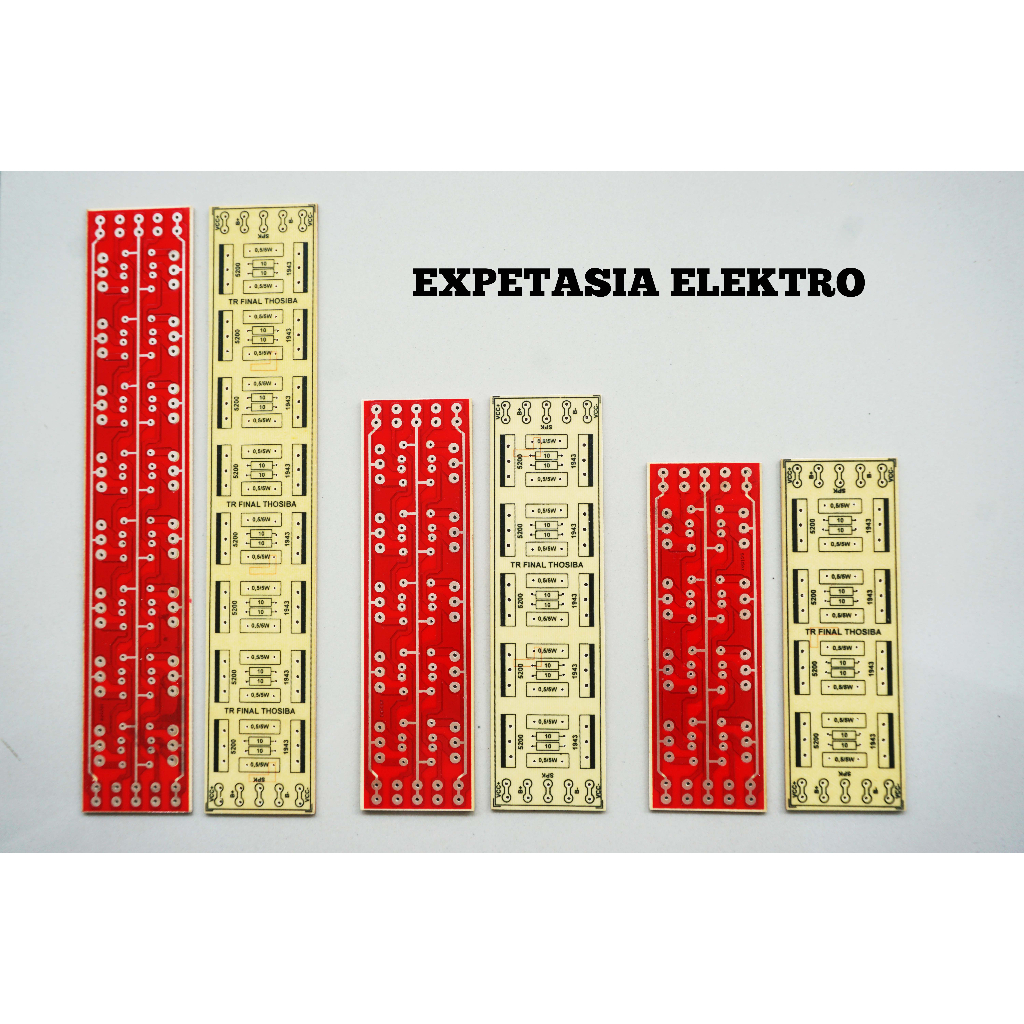PCB TR FINAL TOSHIBA 2, 3, 4, 5 DAN 8 SET SEMI FIBER