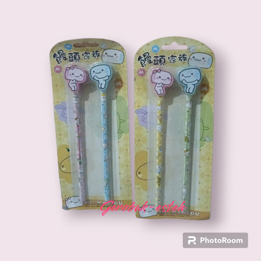 

Set Pencil 2 pcs + Eraser PP-A0055