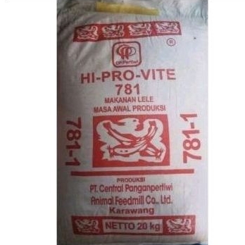 pakan pelet ikan 781-1 karung isi 20kg