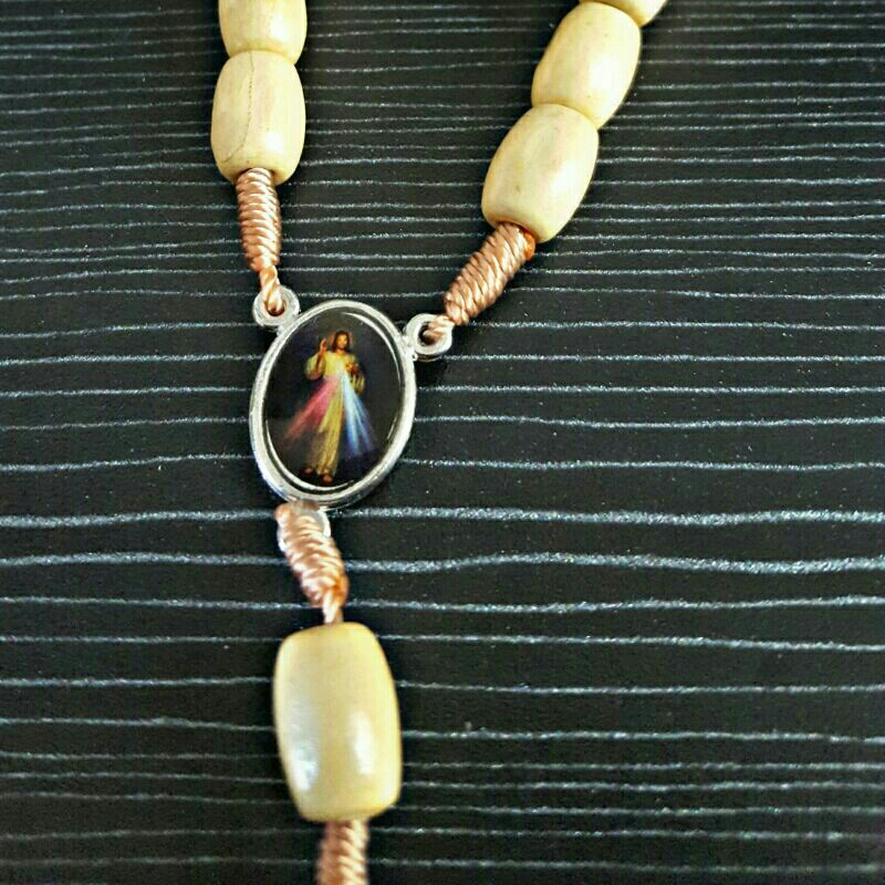 ROSARIO KAYU OVAL BESAR