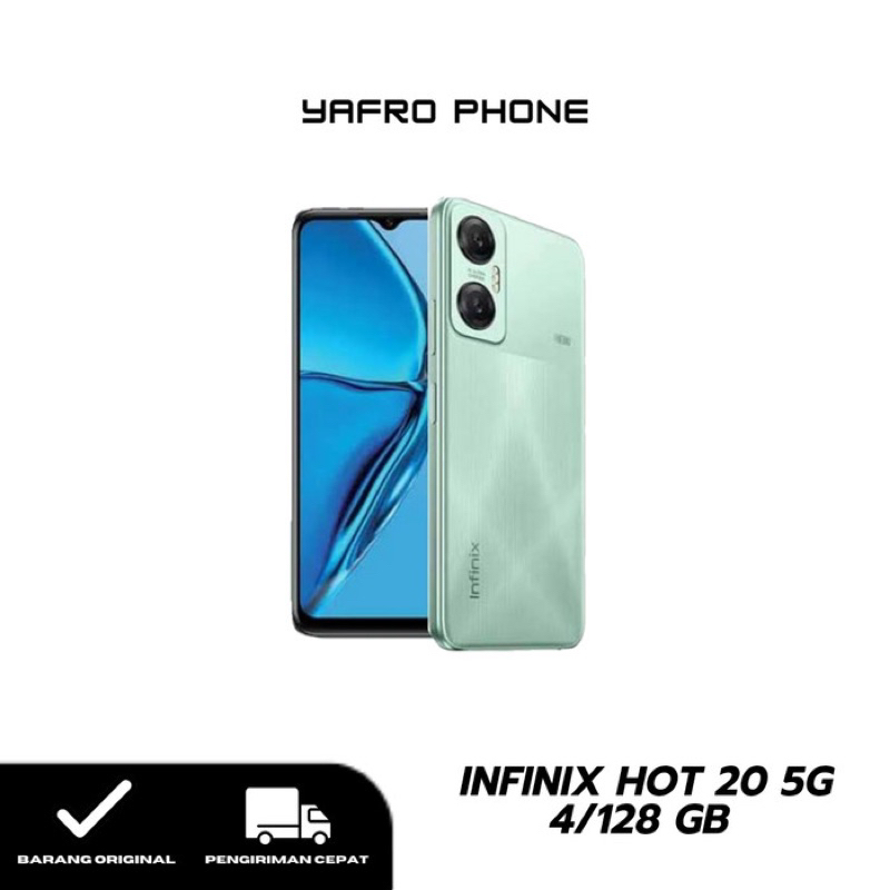Infinix Hot 20 5G 4/128 Gb - Garansi Resmi Infinix