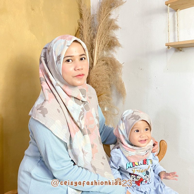 CIESYAFASHIONKIDS / HIJAB COUPLE IBU DAN ANAK couple ibu anak