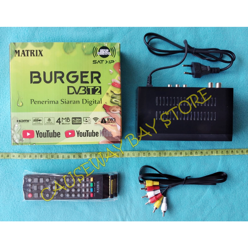 SET TOP BOX MATRIX BURGER