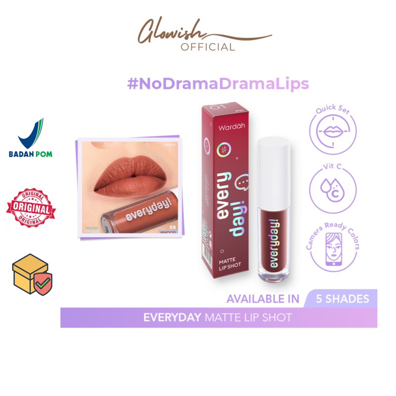 GLOWISH OFFICIAL - Wardah Everydah Lip Shot