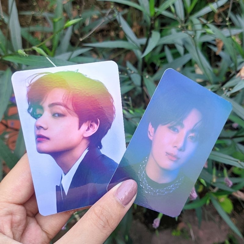 Cetak Custom Photocard Satu Sisi Hologram Freebies dan Pribadi