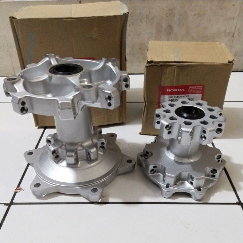 TROMOL CRF 150 CRF150 1SET DEPAN HOLE 36 BELAKANG HOLE 32 SUDAH SAMA BEARING DAN SEAL