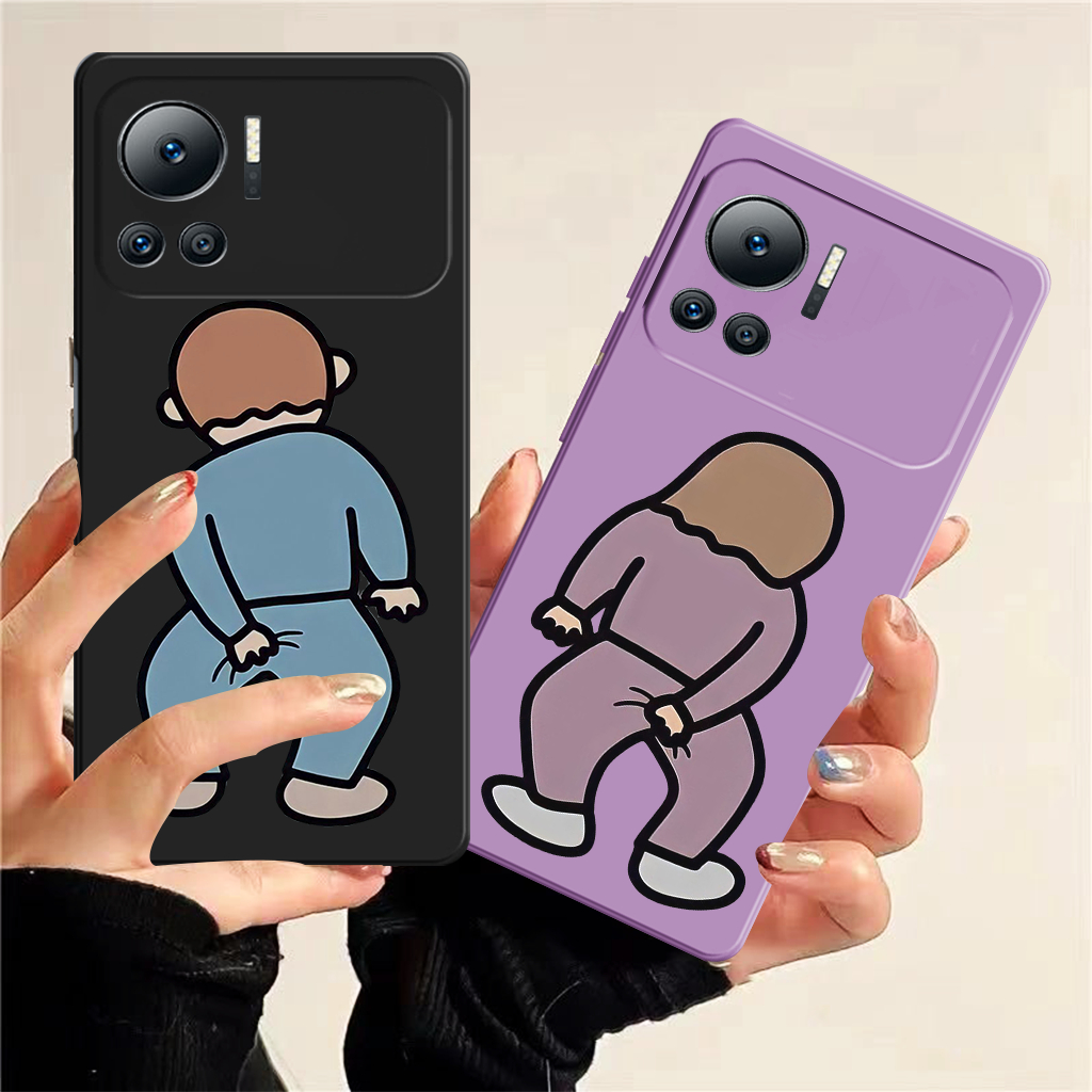 [M2] Bumper Untuk Infinix Smart 5 6 Hd 2021 S4 S5 Silicone Tpu Cassing Couple All Type Pelindung Hp