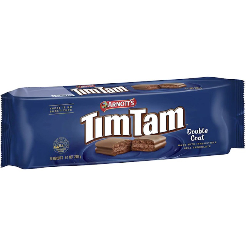 

Arnott's Tim Tam Double Coat Chocolate Biscuits 200g - Australia