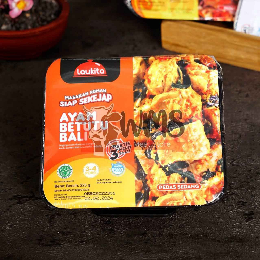 LAUKITA Ayam Betutu Bali - 225 grm