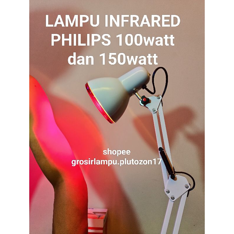 BOHLAM LAMPU TERAPI 100WATT DAN 150WATT ORIGINAL PHILIPS
