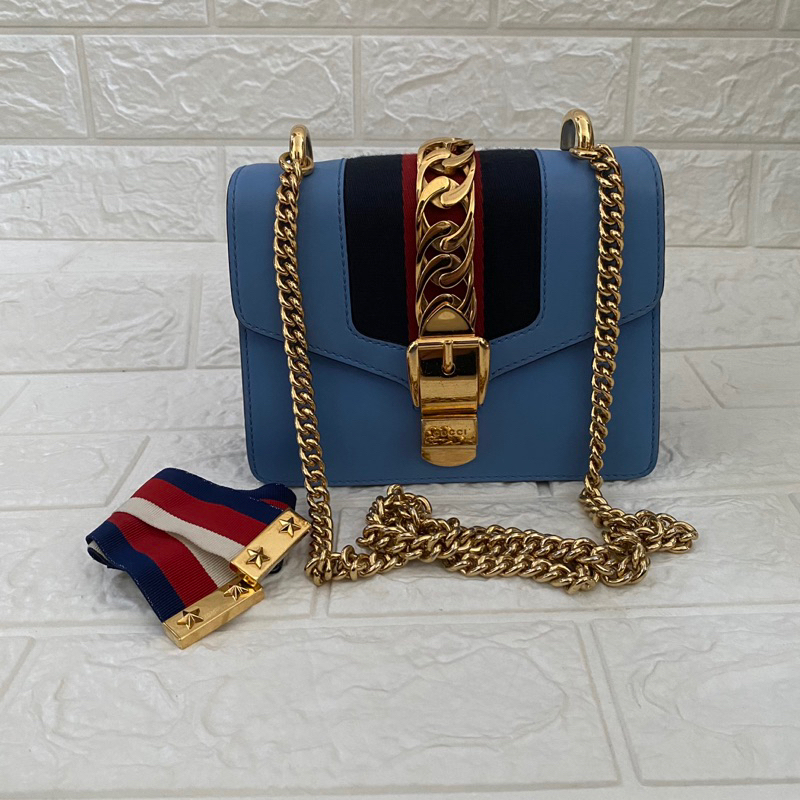Preloved Gucci Mini Sylvie Chain