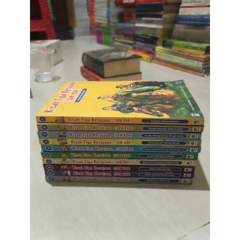 KOMIK ORI KISAH 3 KERAJAAN ( SAMKOK )