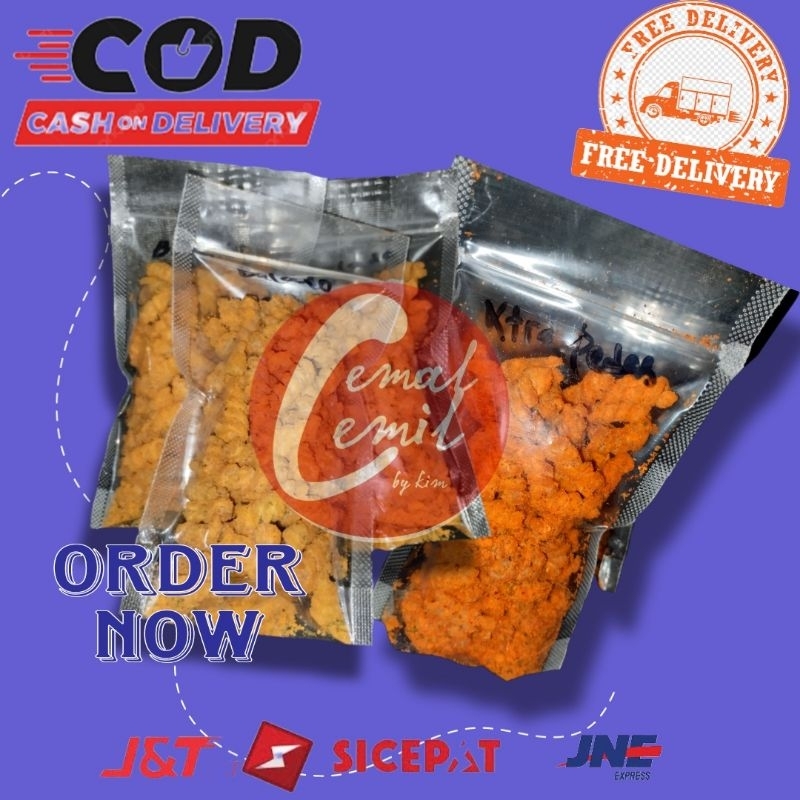 

COD MAKARONI SPIRAL PEDAS ORIGINAL DAUN JERUK CEMILAN VIRAL RENYAH GURIH 250GR 1KG 500GR