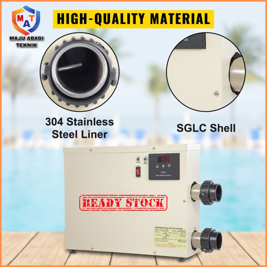 water heater termostat kolam renang pemanas kolam renang dan jacuzzi