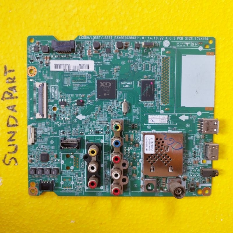 MB - MAINBOARD TV LED LG 49LF540T - 49LF540