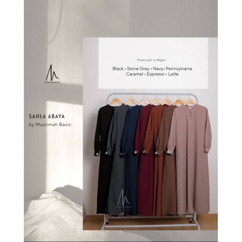 [NEW] SAHLA ABAYA, FK SHAFIYA by Muslimah Basic