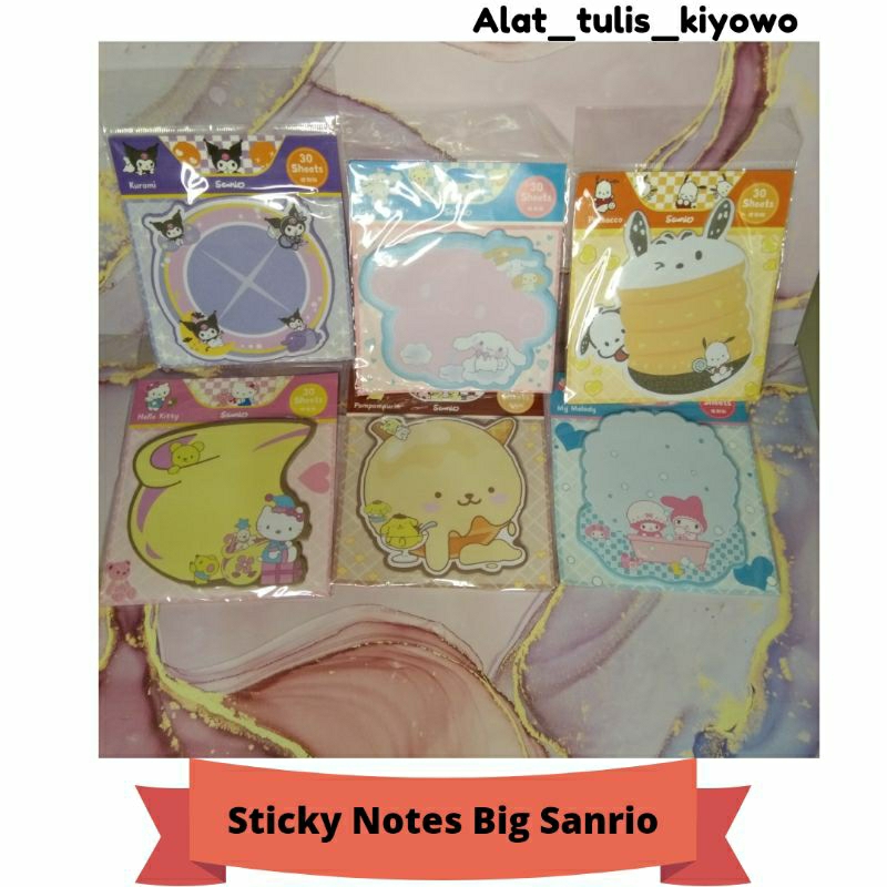 

❤ Sticky Notes Big Sanrio ❤
