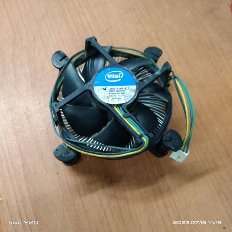 Cooling Fan ORI Buat Socket 1155 Tembaga Kuning