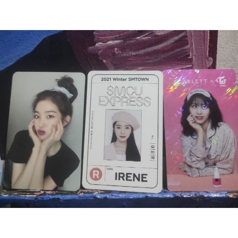 Photocard Irene Cepol Queendom SMCU Passcard Momo Scarlett twice