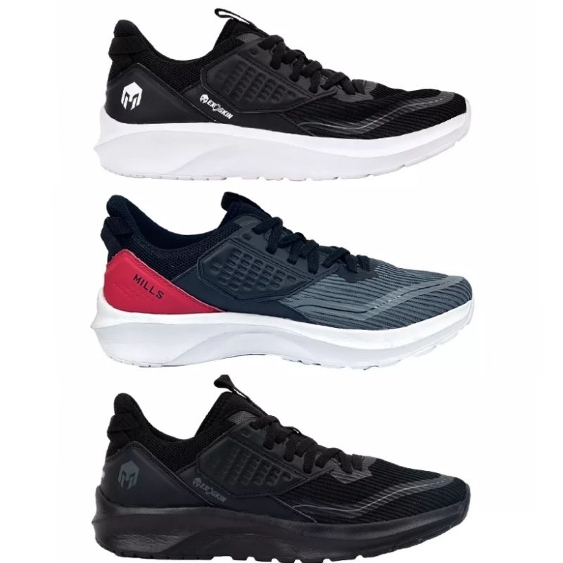 SEPATU SNEAKERS MILLS EVANDER 100% ORIGINAL