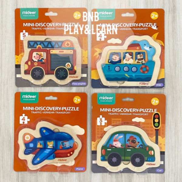 

wooden Mideer Unik Berkualitas discovery mini puzzle