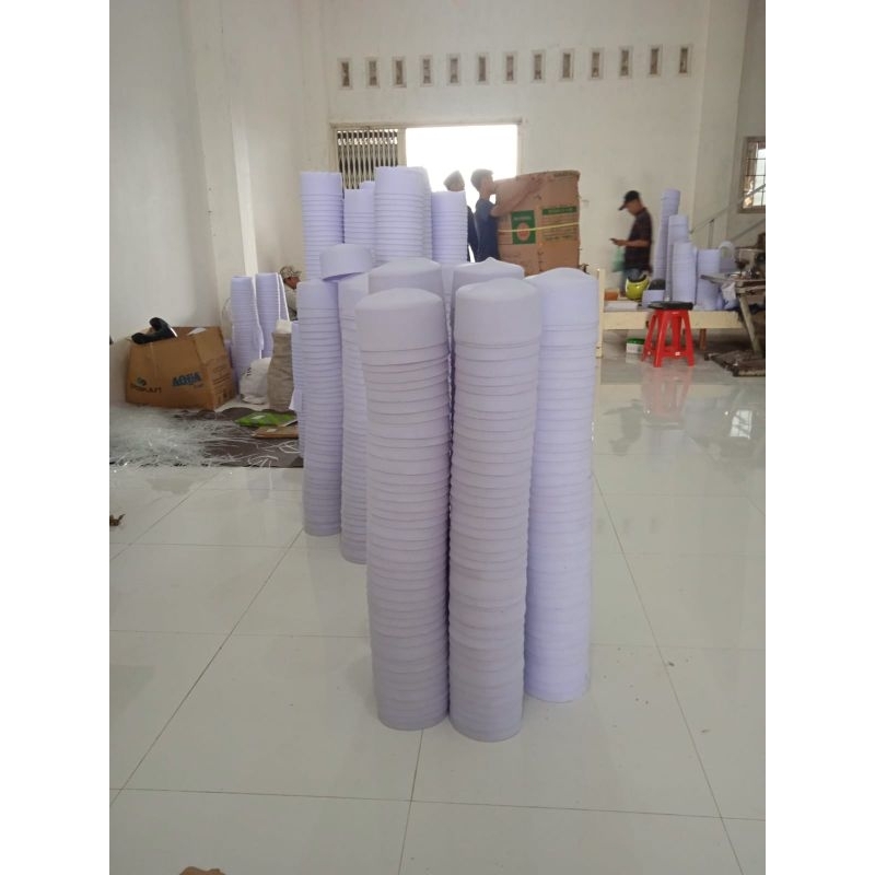 songkok putih sahara asli original / peci putih sahara / kopyah putih sahara / kopyah