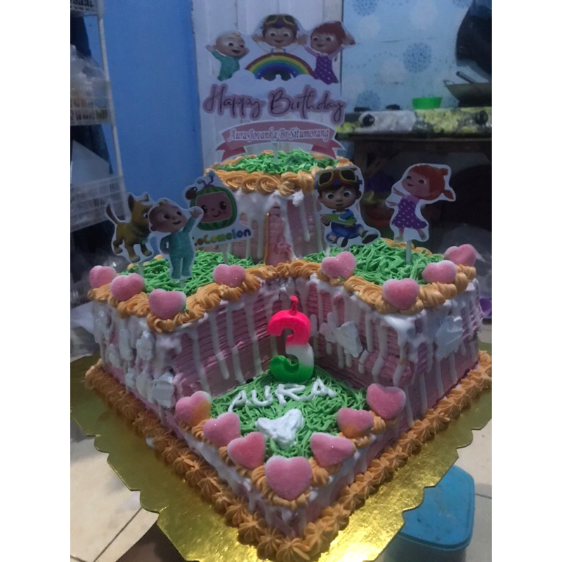 

Cake ultah Mom’s Elvano_Yoona