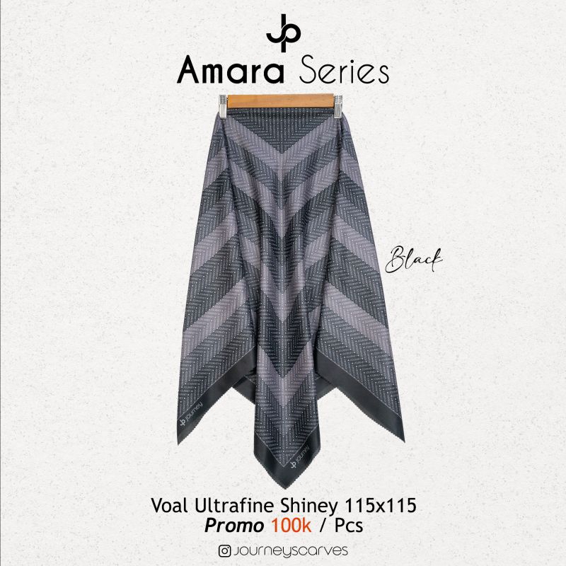 Hijab Journey Reguler Amara Series black,red,nude