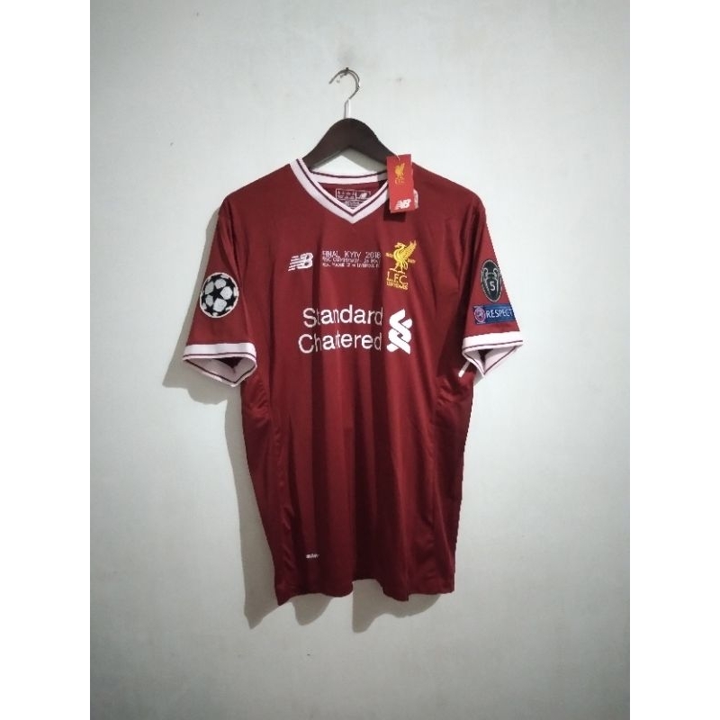 Jersey liverpool home 2018 champions final kyiv full patch