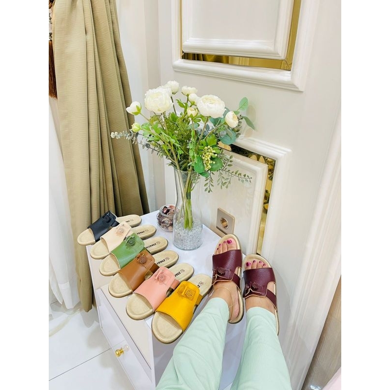 SANDAL KULIT WANITA MODEL ELIZABETH