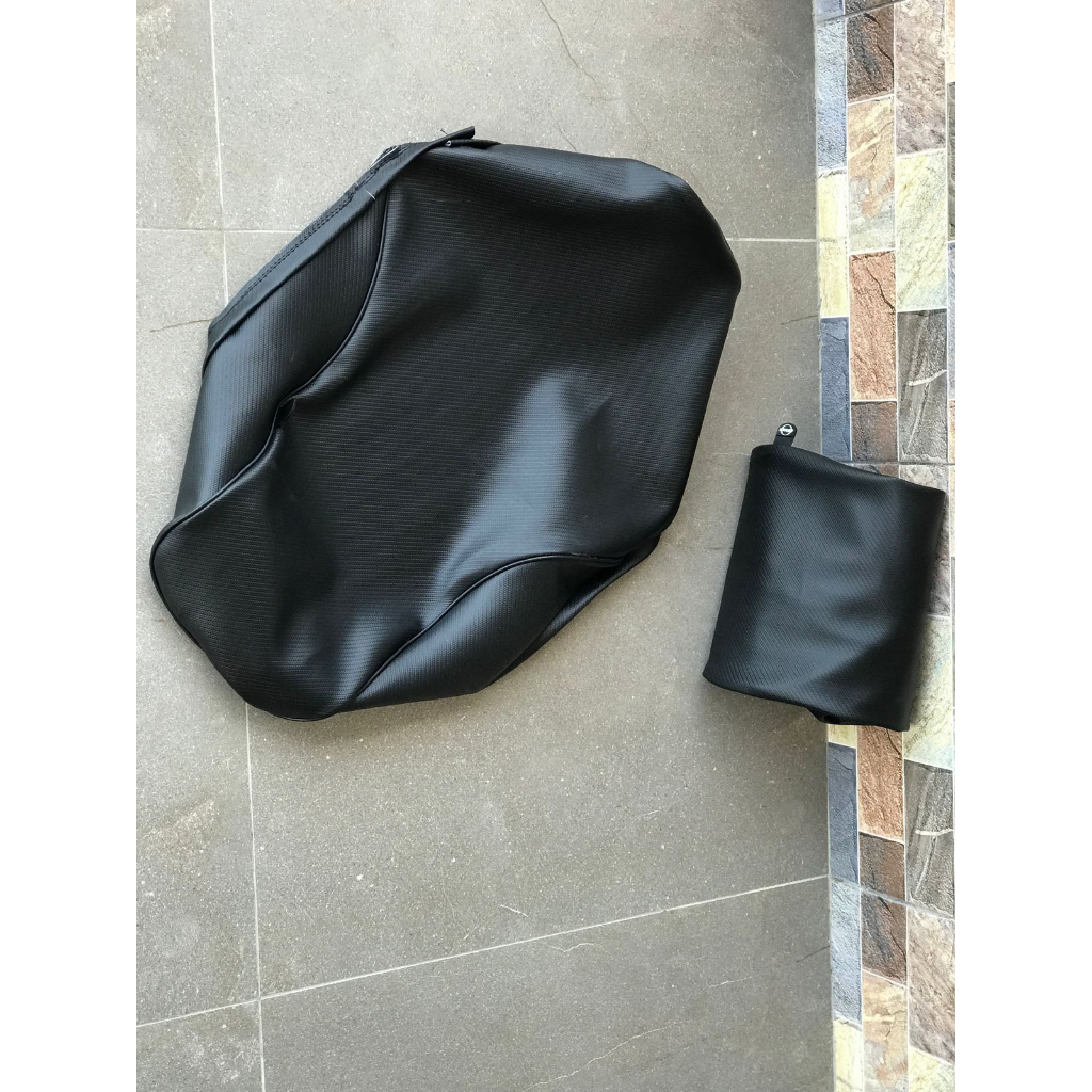 Kulit jok CB Mbtech-Cover jok motor honda cb 100 mbtech