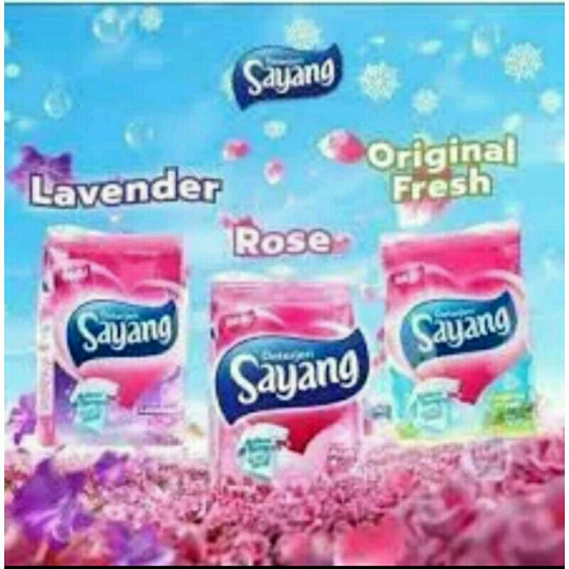 DETERGENT BUBUK SAYANG 260 GRAM