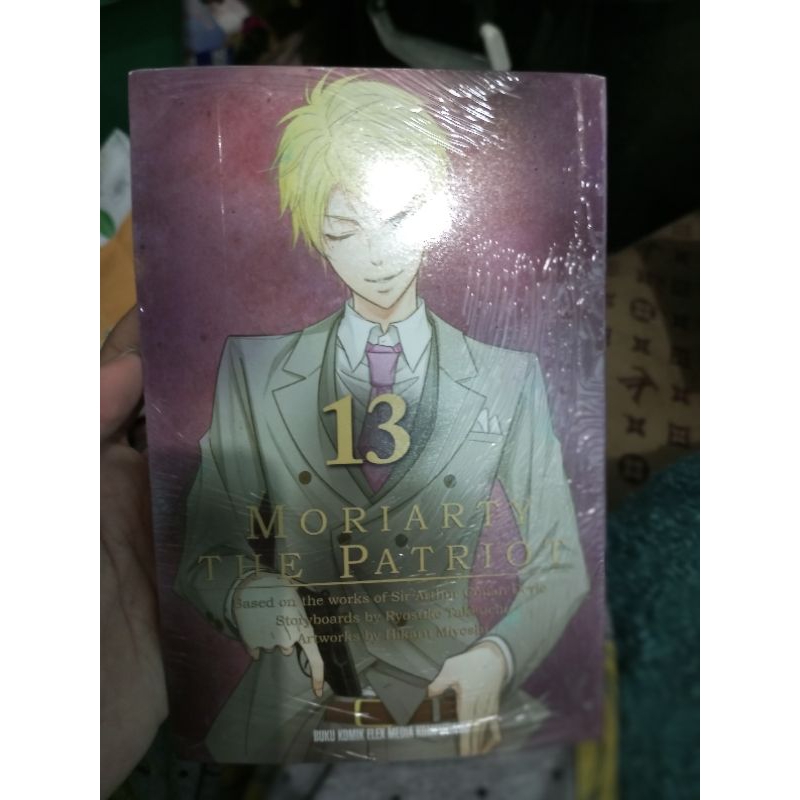 komik moriarty the patriot 13
