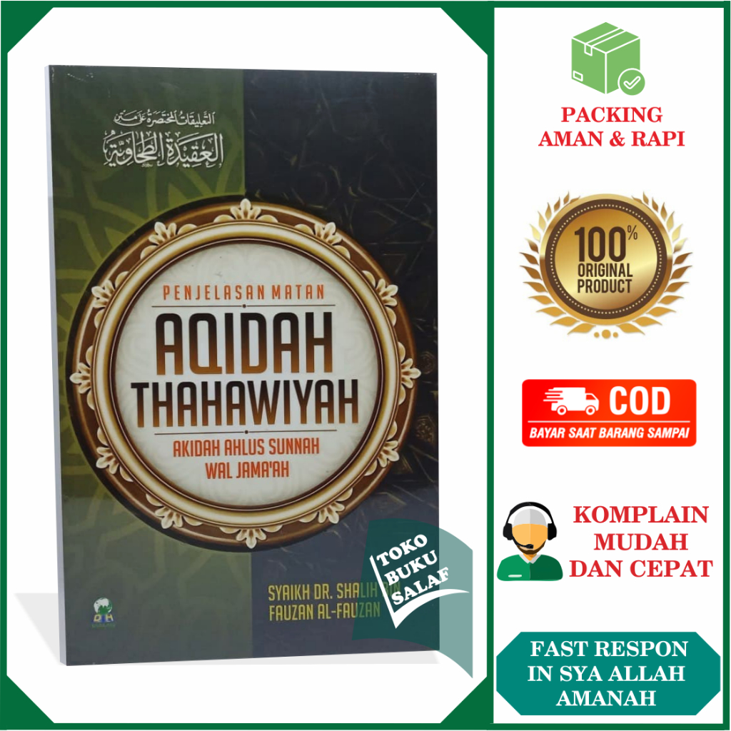 Penjelasan Matan Aqidah Thahawiyah Akidah Ahlus Sunnah wal Jama'ah Ath Thohawiyah Karya Syaikh Shali