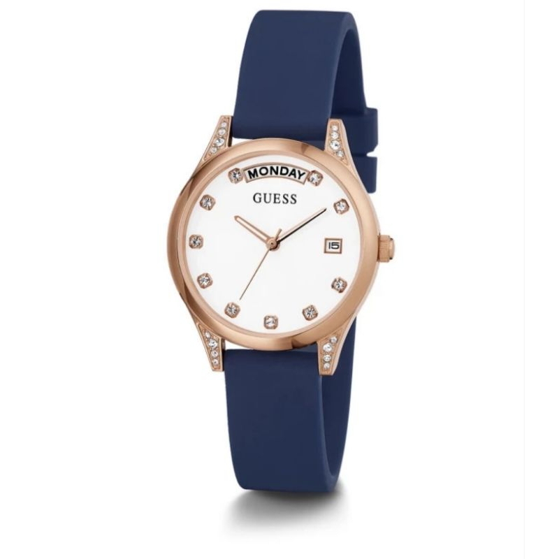 GUESS GW0356L1 Jam Tangan Rubber Wanita Original