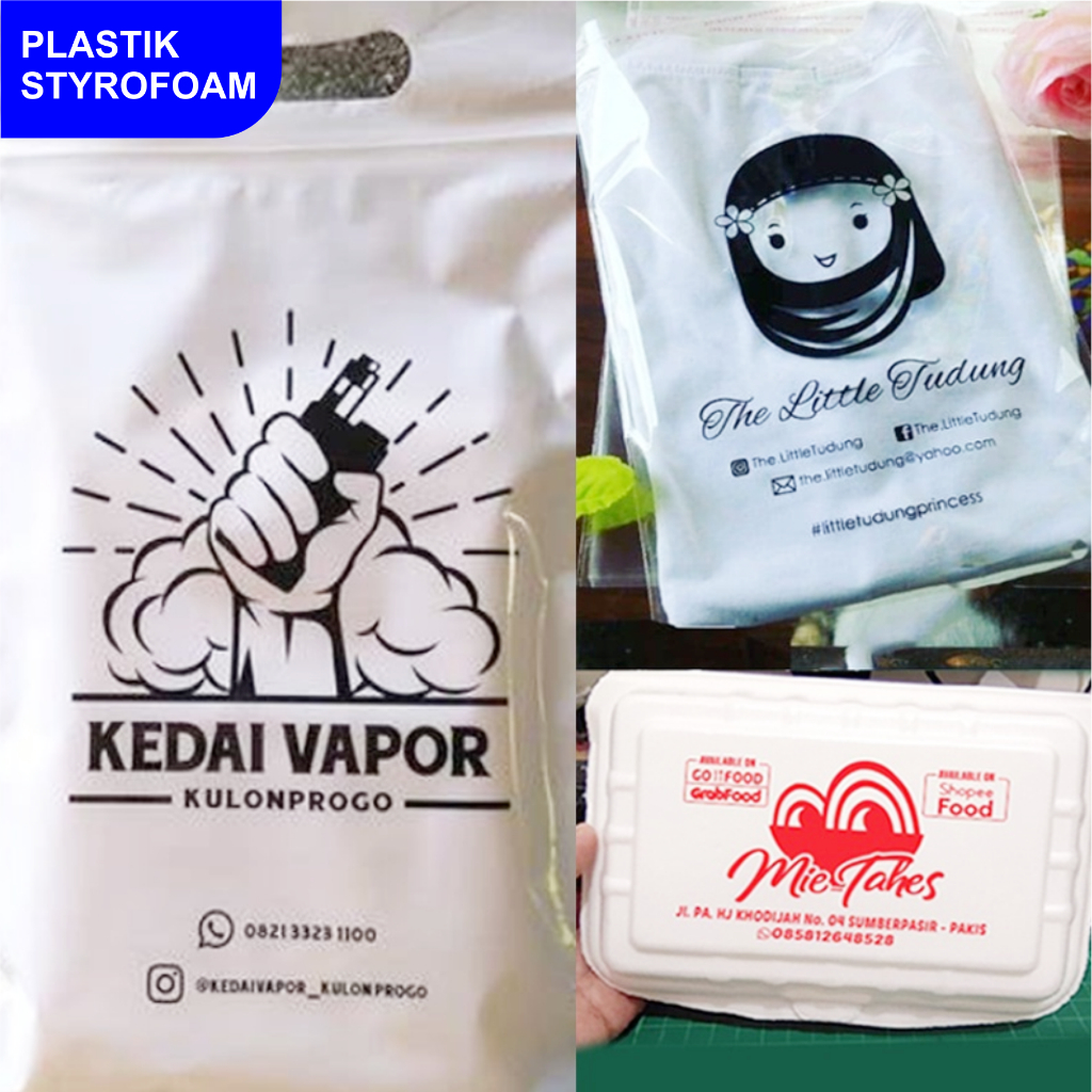 

Stempel Plastik / Sterofoam / Cup Gelas / Mika / Kardus + Free Tinta