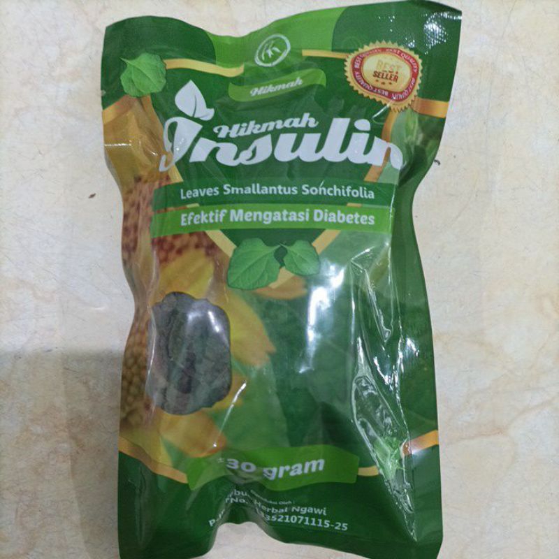 

daun Insulin 30gr Hikmah