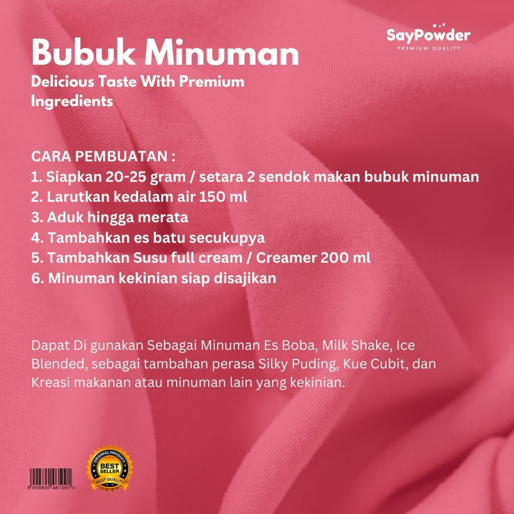 

BUBUK MINUMAN 250 GRAM STICKY MILK KEKINIAN BEST SELLER SERBUK MINUMAN KEKINIAN POWDER DRINK