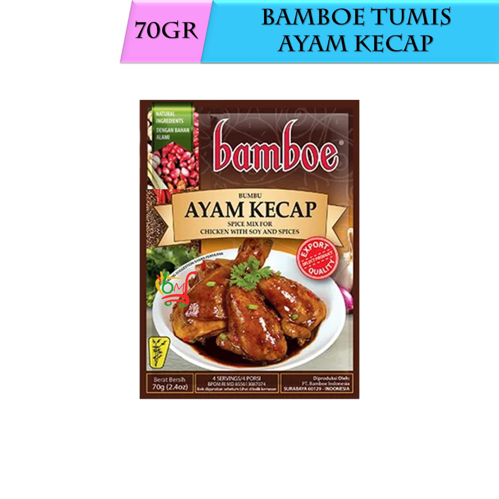 

Bamboe Ayam Kecap Bumbu Masak Instan Khas Indonesia
